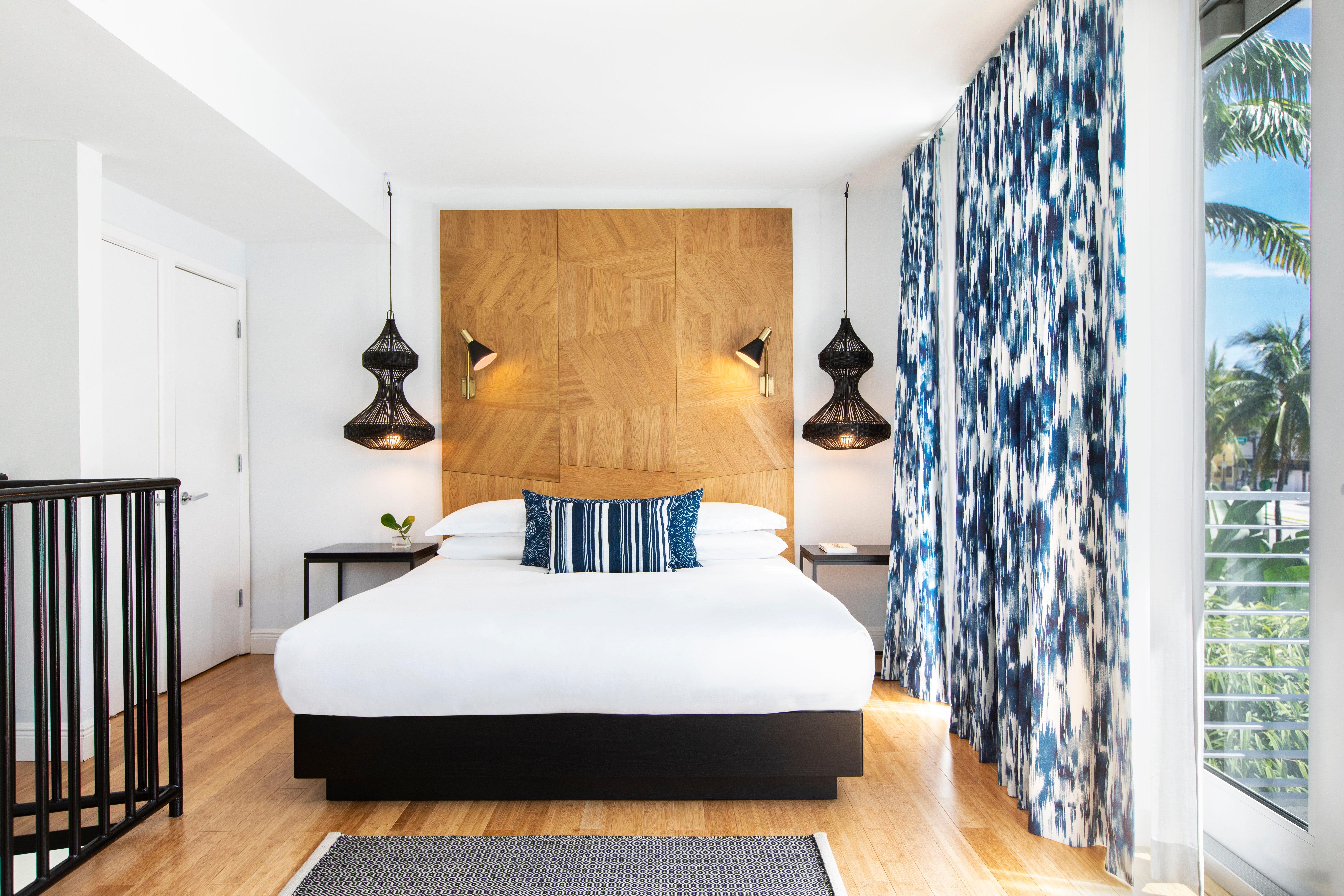 キンプトン アングラーズ ホテル マイアミビーチ エクステリア 写真 A bedroom at the Hotel
